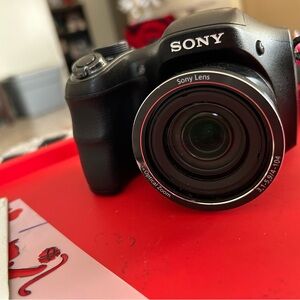 Sony Black Digital Camera with Optical Lens